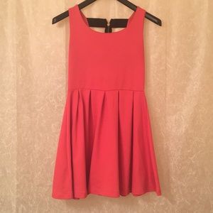 Caged Back Pink Dress